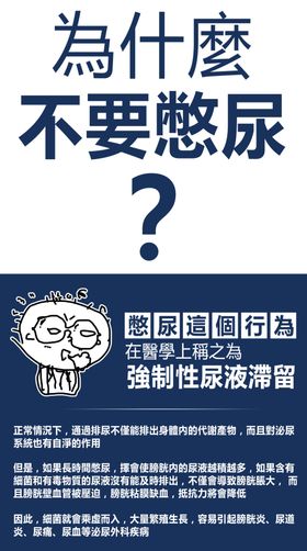 男科海报