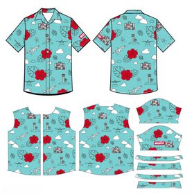 夏威夷衬衫设计