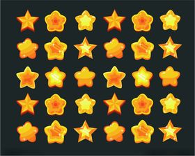 星星装饰图标