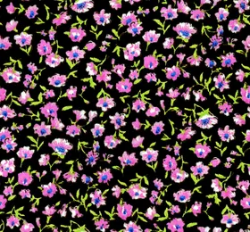 小碎花数码印