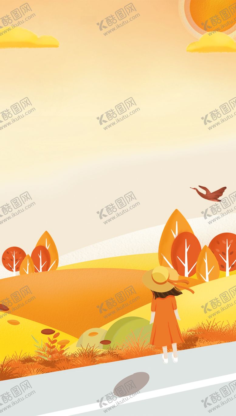 编号：92846701172007248638【酷图网】源文件下载-秋天背景
