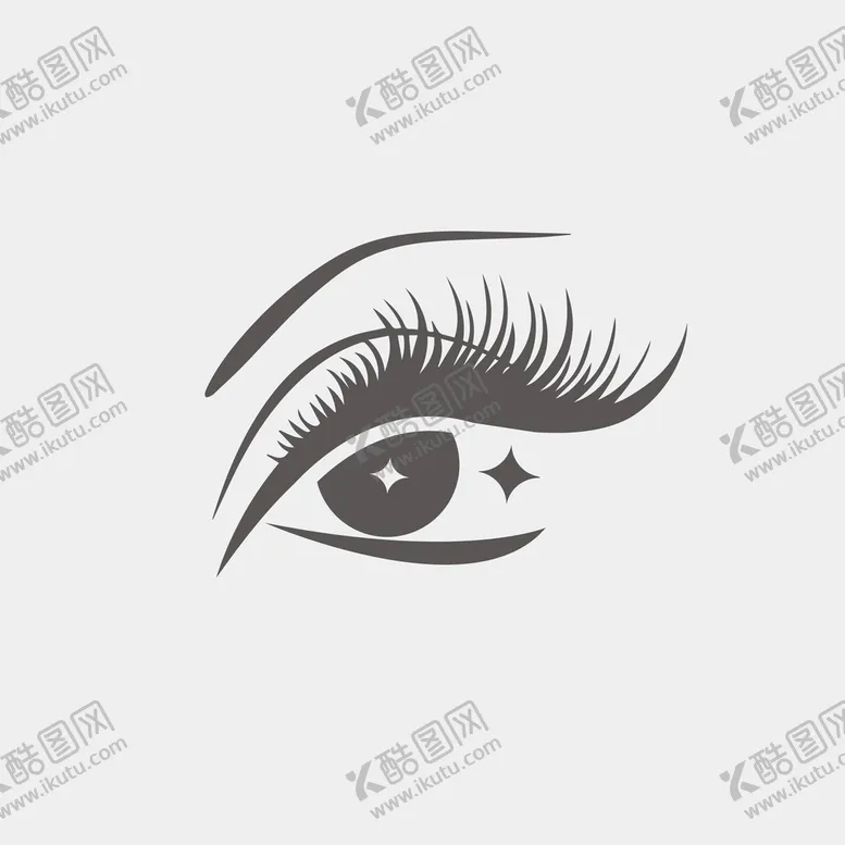 编号：65728309160632160956【酷图网】源文件下载-睫毛眼睛