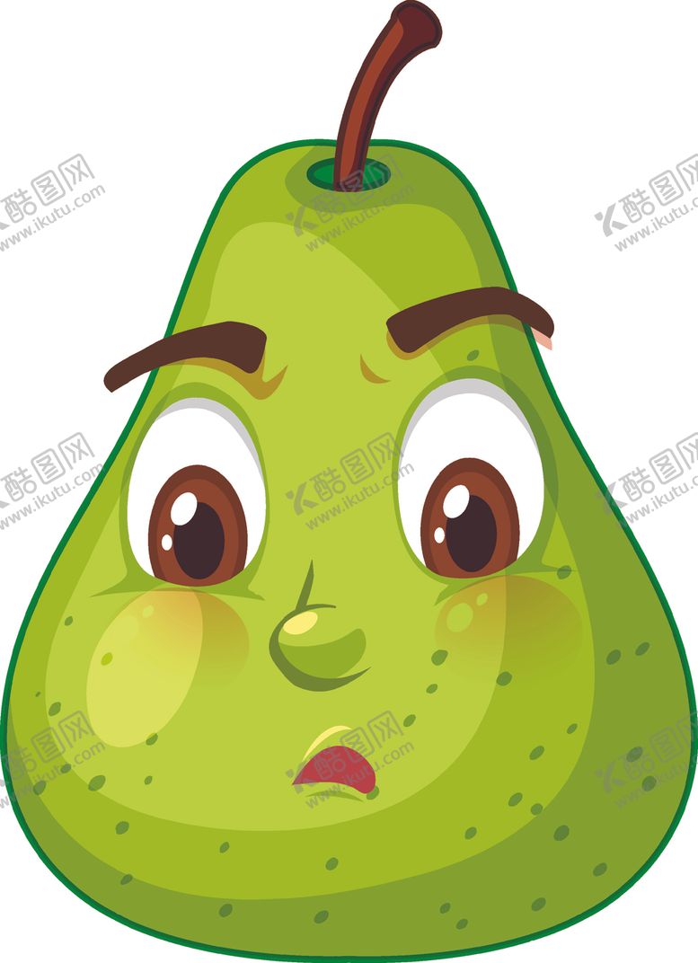 编号：13761803112114587439【酷图网】源文件下载-卡通果蔬表情