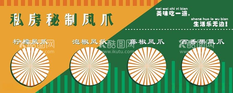 编号：20686912110411295877【酷图网】源文件下载-泡椒凤爪海报