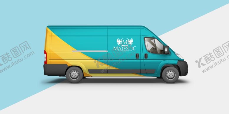 编号：16345009190605548042【酷图网】源文件下载-面包车车身样机