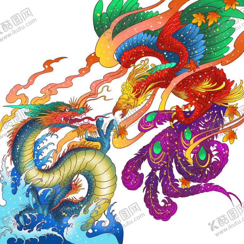 编号：67165706241601358309【酷图网】源文件下载-龙凤