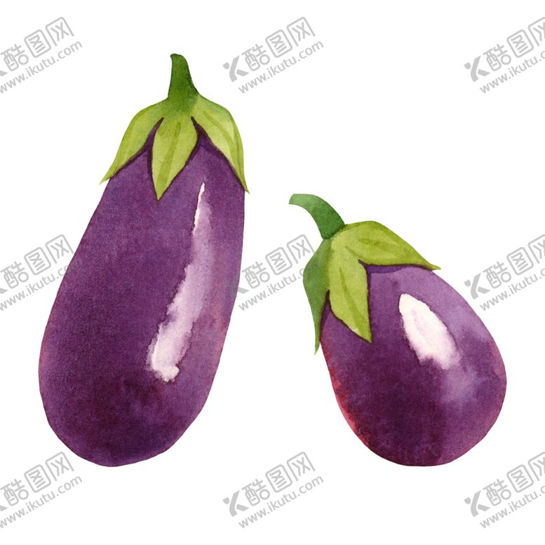 编号：53666810101159167816【酷图网】源文件下载-水彩创意插画水果蔬菜