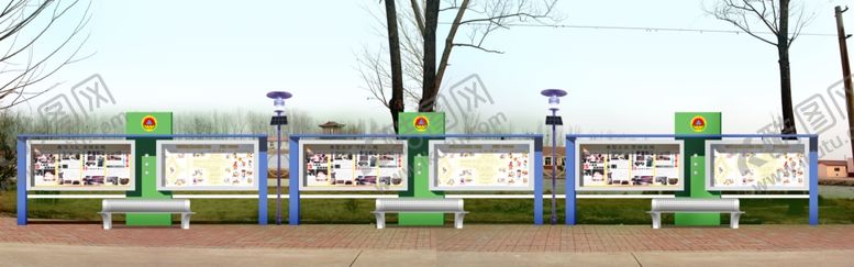 编号：42582509150354514008【酷图网】源文件下载-室外橱窗