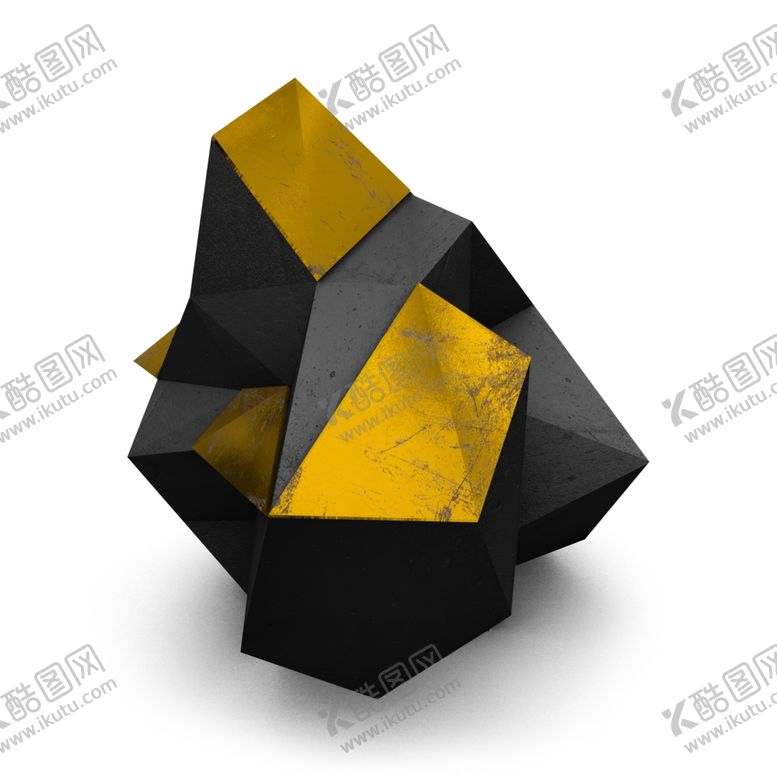 编号：77544009281958336222【酷图网】源文件下载-不规则多面体