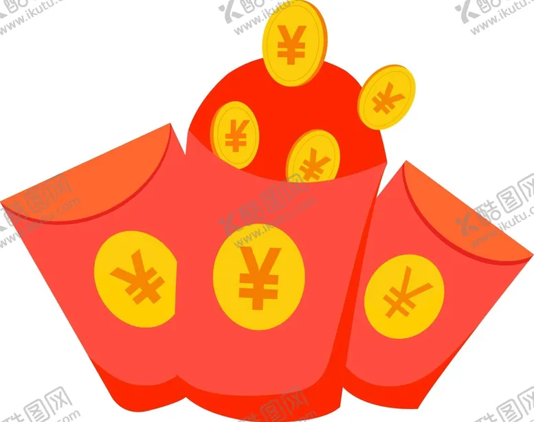 编号：95036209191953420539【酷图网】源文件下载-红包促销矢量素材