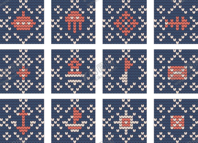 编号：91976210060850024516【酷图网】源文件下载-毛衣图案