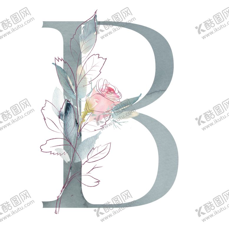 编号：32166706180801559437【酷图网】源文件下载-植物手绘水彩