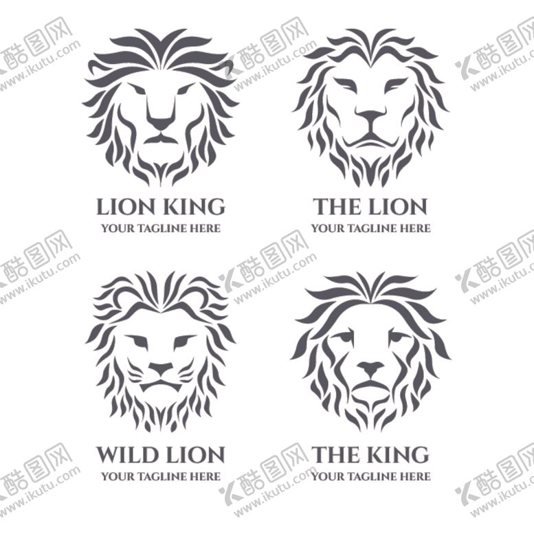 编号：19186610052255183028【酷图网】源文件下载-狮子图标