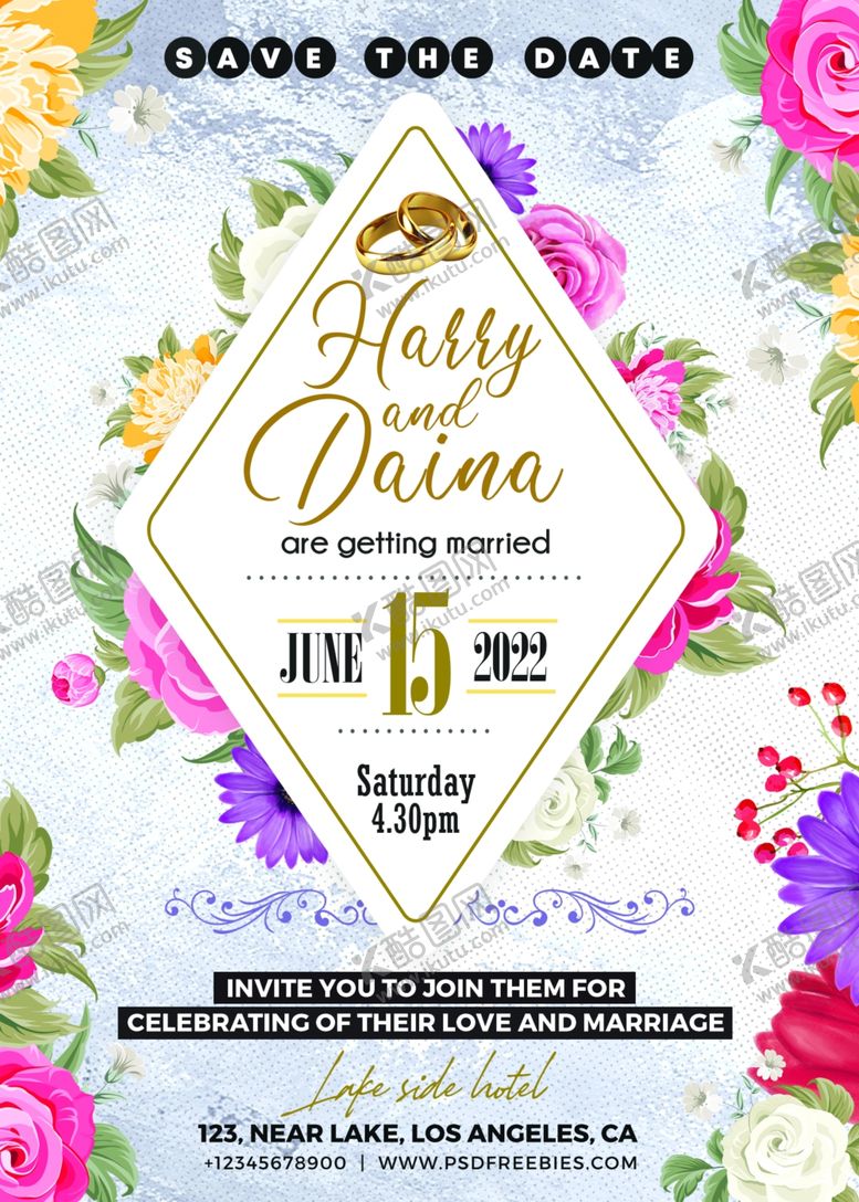 编号：98335206190648052064【酷图网】源文件下载-婚礼请柬