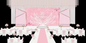 粉色婚礼