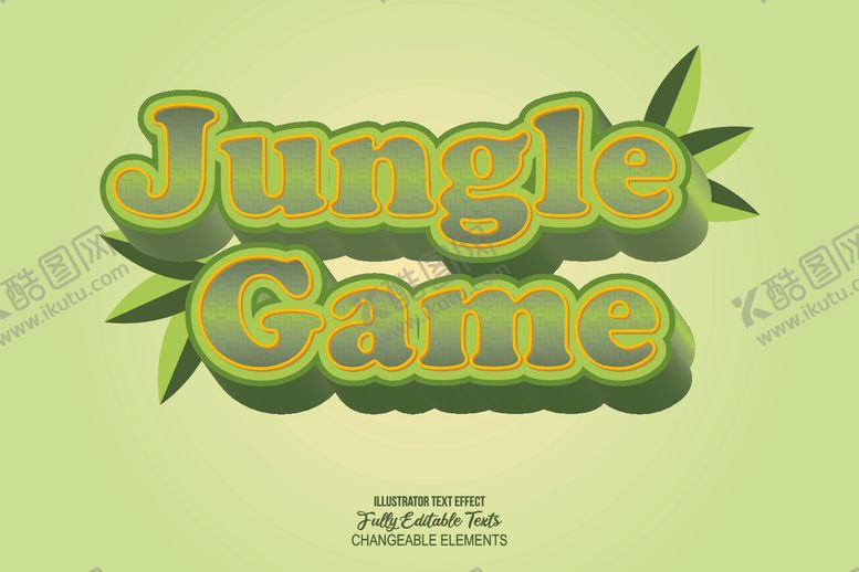 编号：26233810010107052009【酷图网】源文件下载-3D游戏漫画风格图层样式