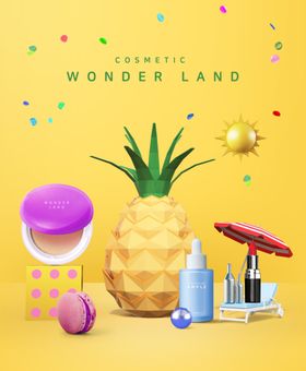 创意立体倒计时海报