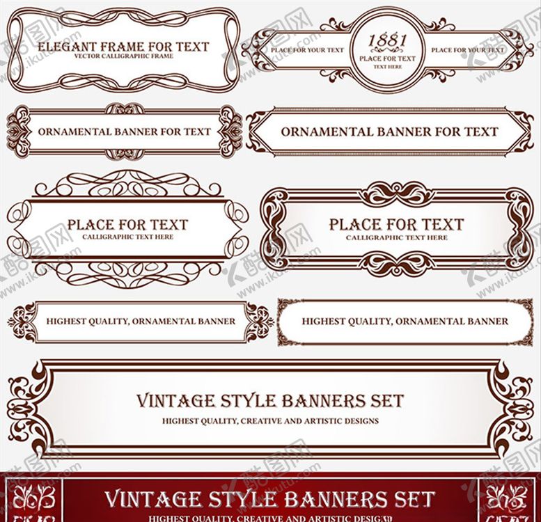 编号：30766210090946267463【酷图网】源文件下载-矢量花纹花边