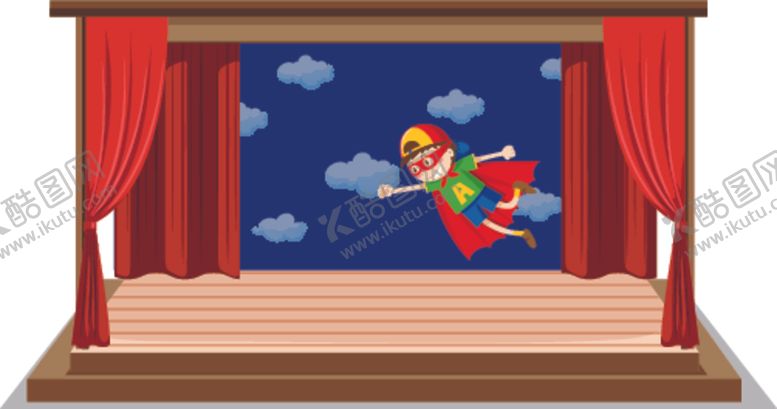 编号：48219509170517526734【酷图网】源文件下载-卡通表演儿童