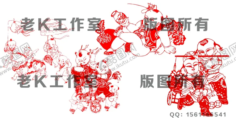 编号：84327904300652276345【酷图网】源文件下载-年画插画