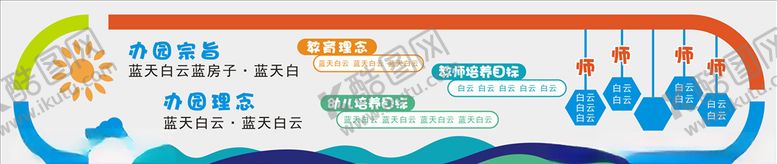 编号：65886105020825049289【酷图网】源文件下载-幼儿园文化墙