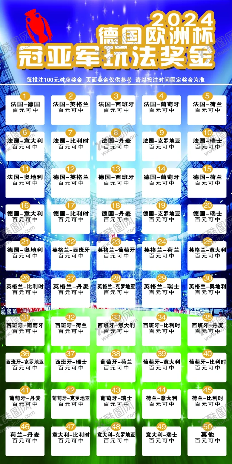 编号：62509612050638373480【酷图网】源文件下载-冠亚军玩法