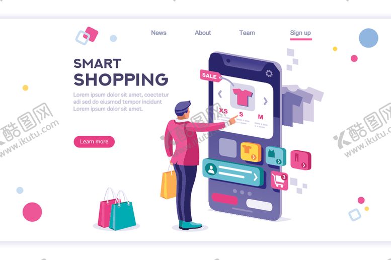 编号：38792709120917338573【酷图网】源文件下载-3D网络生活等距