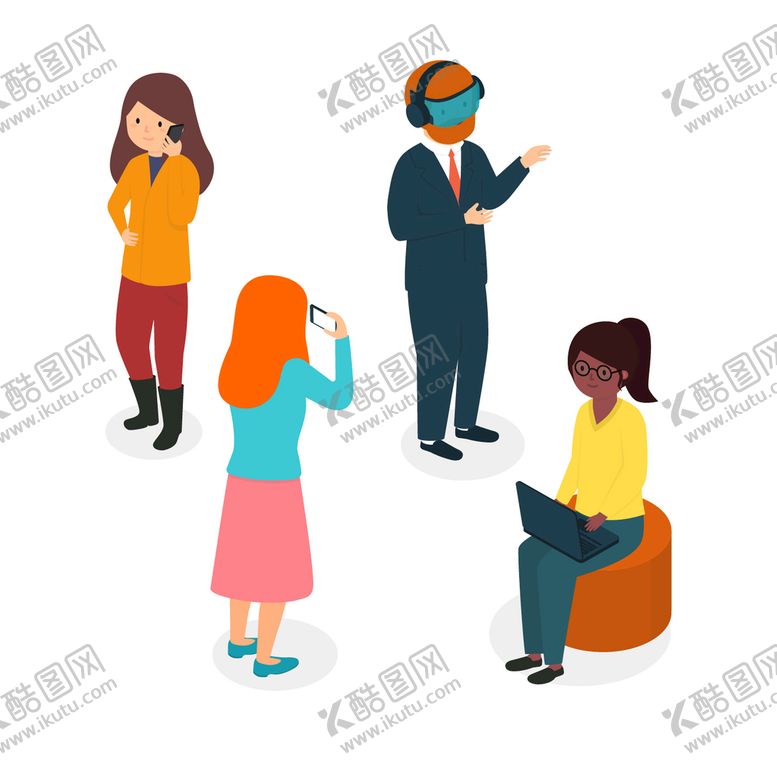 编号：48344002080914426037【酷图网】源文件下载-使用电子产品