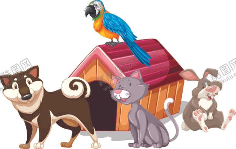 编号：72940210061729525993【酷图网】源文件下载-卡通动物