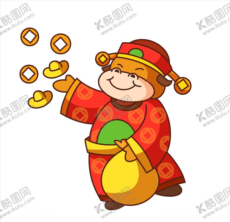 编号：49280605110050409704【酷图网】源文件下载-卡通牛