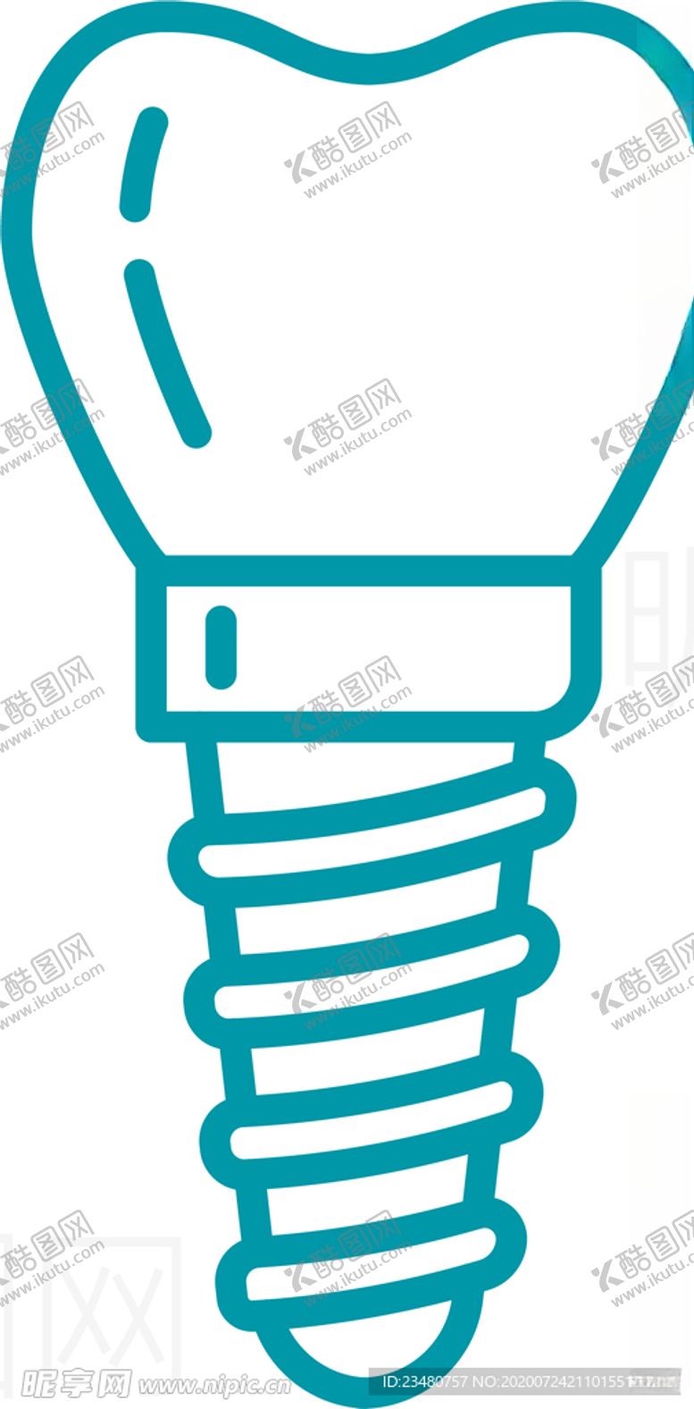 编号：53113105121848144604【酷图网】源文件下载-牙齿种植