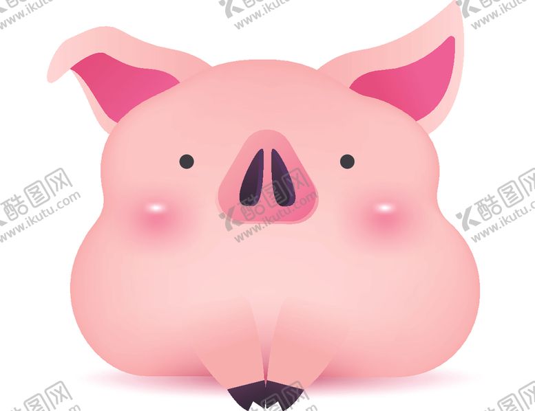 编号：34963410211136512279【酷图网】源文件下载-可爱小猪