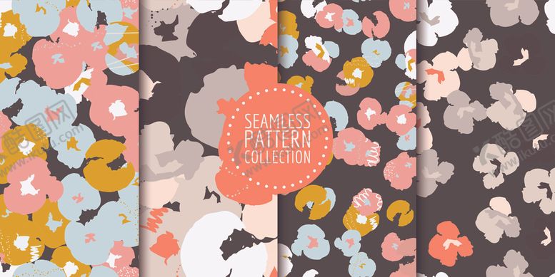 编号：23930209140306219264【酷图网】源文件下载-无缝拼接图案