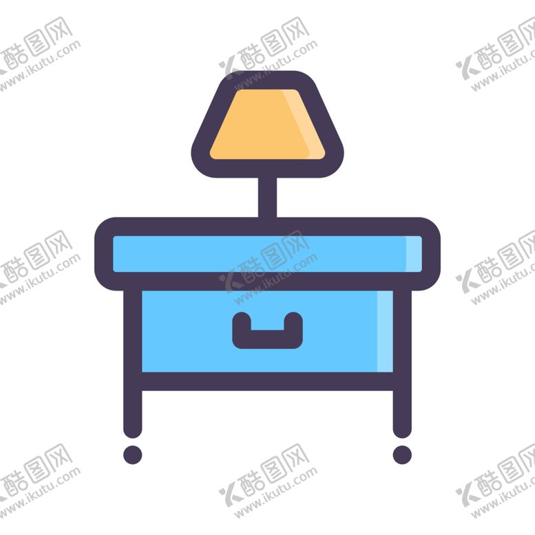 编号：20777110171342133293【酷图网】源文件下载-台灯家具图形标志图标装饰素材