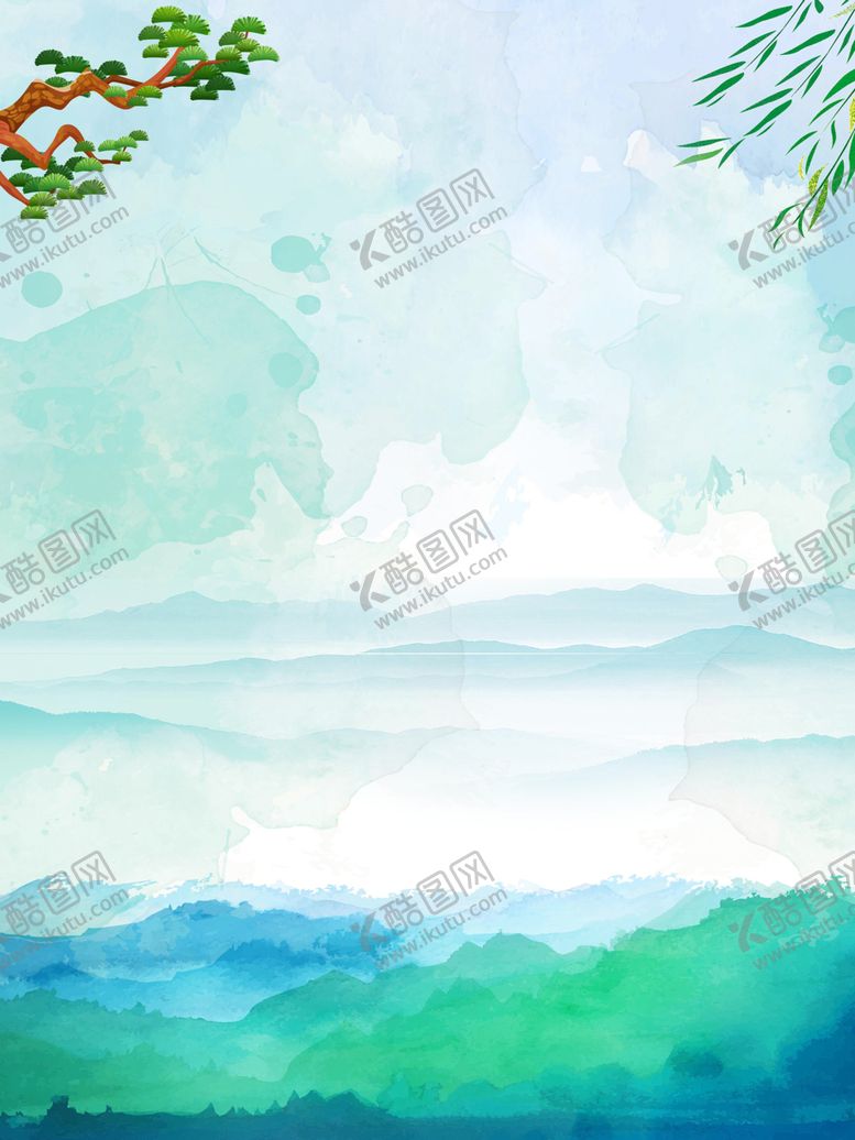 编号：96277607130034195024【酷图网】源文件下载-绿色背景