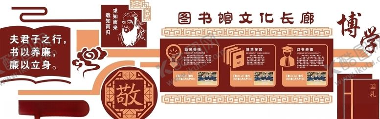 编号：92798209230227496702【酷图网】源文件下载-校园文化墙