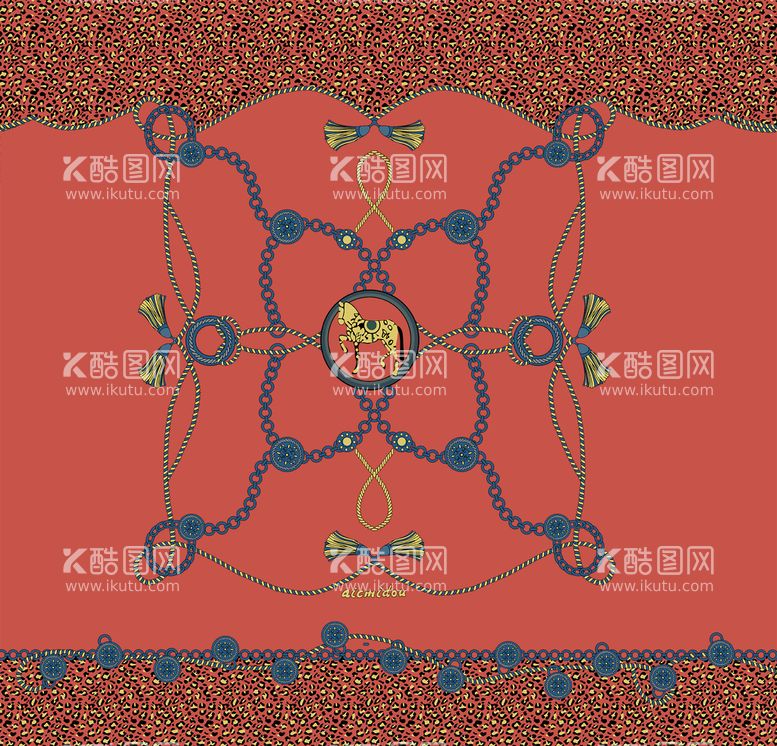 编号：84705209260317372749【酷图网】源文件下载-链条豹纹