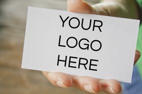 名片样机标志VIVI智能贴图高档LOGO