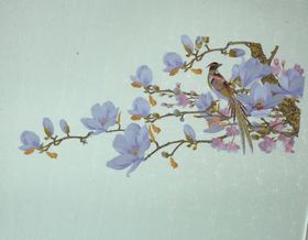 玉兰傲春
