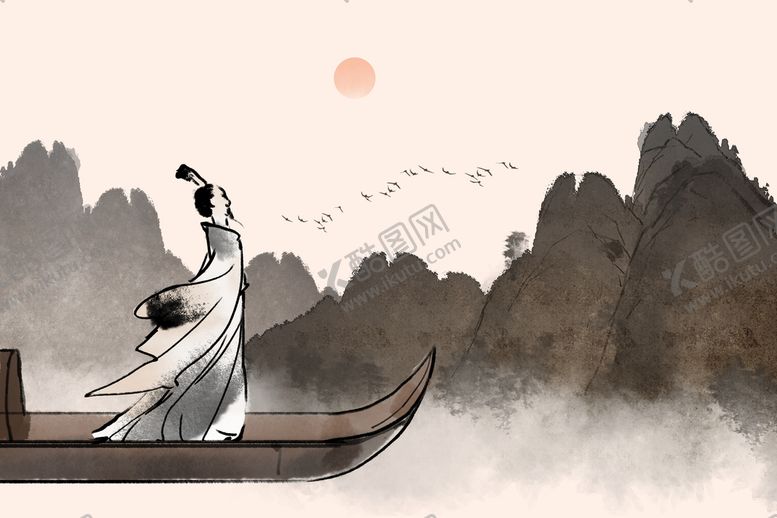 编号：75316611072143206390【酷图网】源文件下载-中国风水墨山水素材