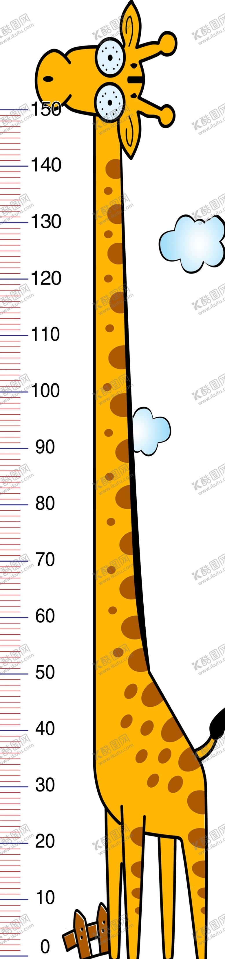 编号：93012609200439099750【酷图网】源文件下载-身高贴