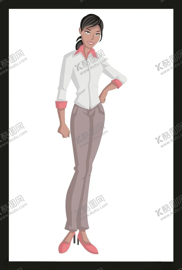 编号：78596901310939104283【酷图网】源文件下载-手绘卡通女孩