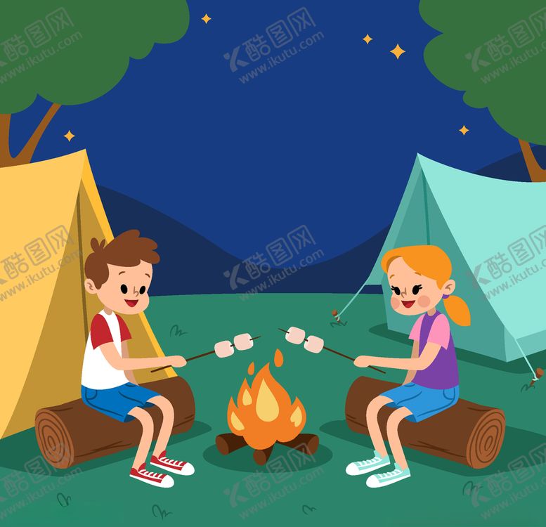 编号：38264310020055287666【酷图网】源文件下载-露营