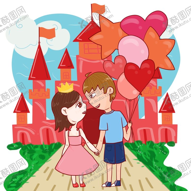 编号：77638310161019035147【酷图网】源文件下载-卡通城堡