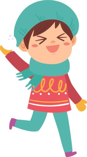 装冬装的儿童天活动户外活动天娱乐活动天户外活动