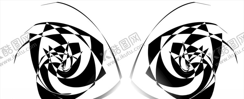 编号：55443111010424481945【酷图网】源文件下载-现代几何黑白背景墙