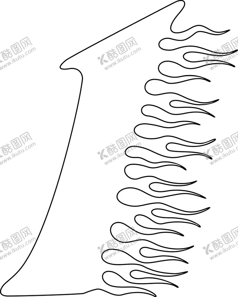 编号：46327009250953598037【酷图网】源文件下载-火焰数字