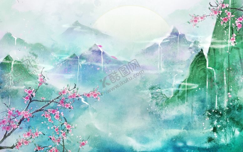 编号：39827902220110068736【酷图网】源文件下载-古风中国风背景