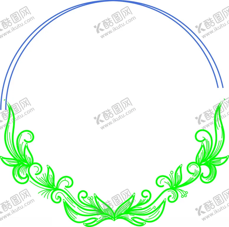 编号：75012302171805208421【酷图网】源文件下载-镂空边框花纹雕刻造型