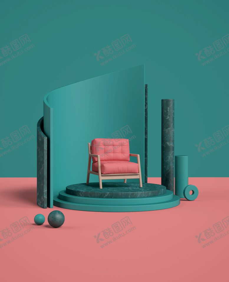 编号：24307109161300463501【酷图网】源文件下载-时尚撞色几何背景